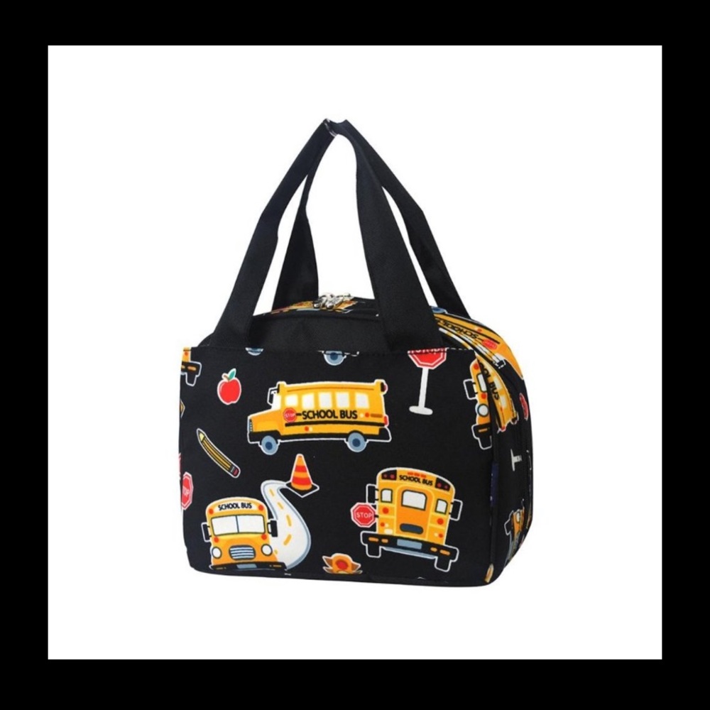 School Bus Lunch Box NEW